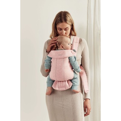 BabyBjorn Ķengursoma Baby Carrier Mini Light Pink, 3D Jersey021077