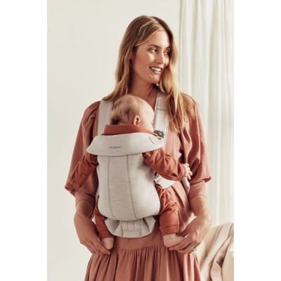 BabyBjorn Рюкзак-кенгуру Baby Carrier Mini Light Beige, 3D Jersey 021087