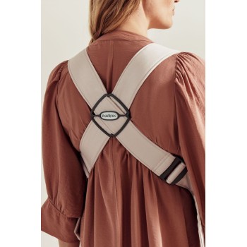 BabyBjorn Ķengursoma Baby Carrier Mini Light Beige, 3D Jersey 021087