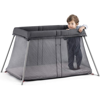 BabyBjorn Ceļojumu gulta un manēža Travel Cot Eesy Go Anthracite 045013