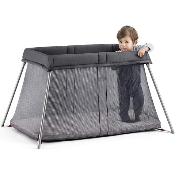 BabyBjorn Ceļojumu gulta un manēža Travel Cot Eesy Go Anthracite 045013