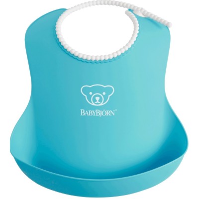 BabyBjorn Мягкий нагрудник Soft Bib Turquoise 046313
