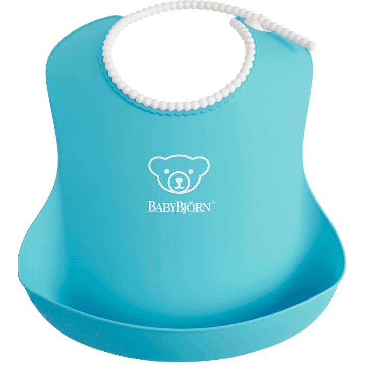 BabyBjorn Мягкий нагрудник Soft Bib Turquoise 046313