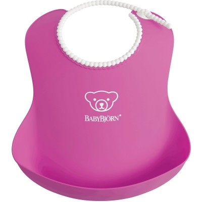BabyBjorn Мягкий нагрудник Soft Bib Powder Pink 046364