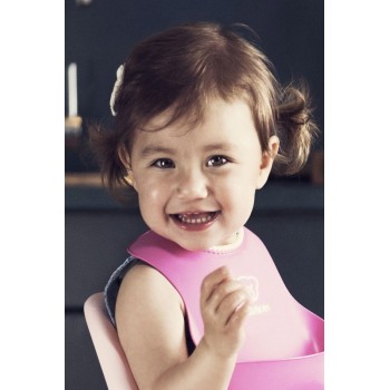 BabyBjorn Soft Bib Powder Pink 046364