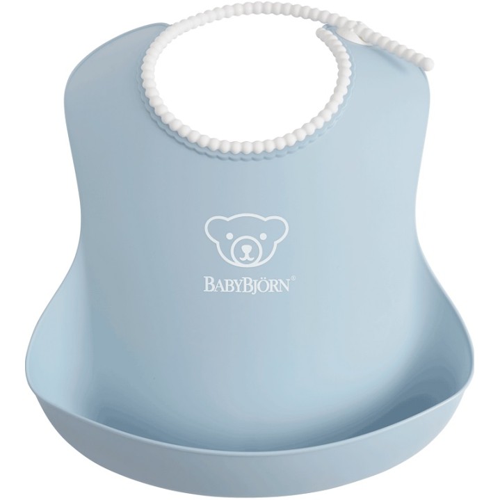 BabyBjorn Мягкий нагрудник Soft Bib Powder Blue 046367