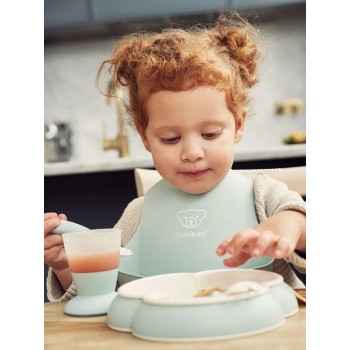 BabyBjorn Baby feeding set Powder green Komplekts barošanai 070061