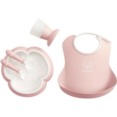 BabyBjorn Baby feeding set Powder Pink Комплект для кормления 070064