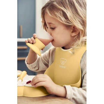BabyBjorn Baby feeding set Powder Yellow Komplekts barošanai 070066