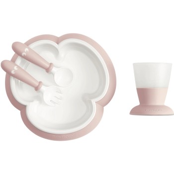 BabyBjorn Baby feeding set Powder Pink Komplekts barošanai 078164