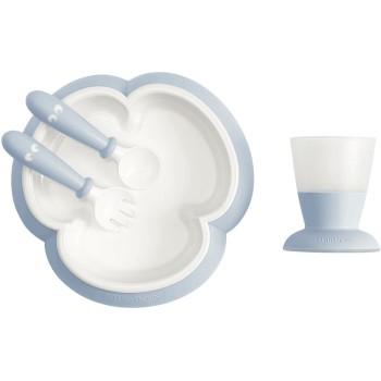BabyBjorn Baby feeding set Powder Blue Komplekts barošanai 078167