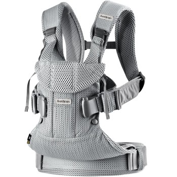 BabyBjorn Рюкзак-кенгуру Baby Carrier One Air Silver Mesh 098004