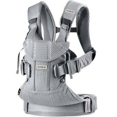 BabyBjorn Рюкзак-кенгуру Baby Carrier One Air Silver Mesh 098004
