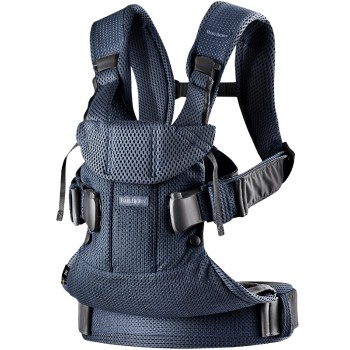 BabyBjorn Ķengursoma Baby Carrier One Air Navy Blue Mesh 098008