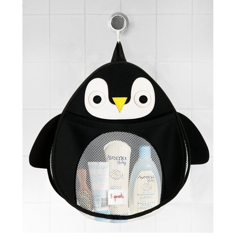 3 Sprouts vannas uzglabāšanas vannas organizators Penguin