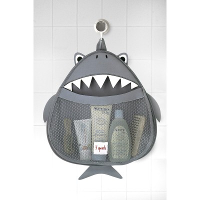 3 Sprouts vannas uzglabāšanas vannas organizators Shark