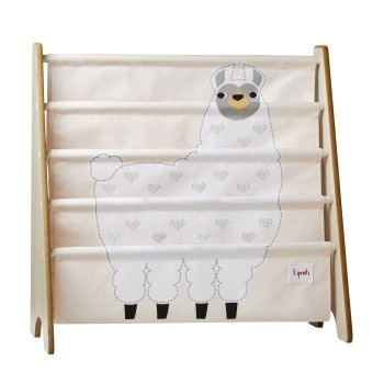 3 Sprouts grāmatu plaukts Llama grāmatu stends