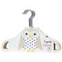 3 Sprouts Hangers laste veluurriidepuud, 10 tk. Elevandiluu