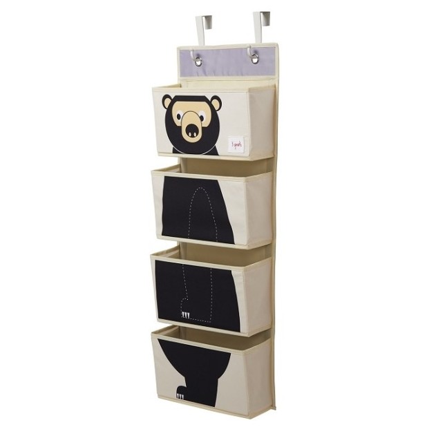 3 Sprouts Hanging Wall Organizer Piekaramais sienas organizators Bear