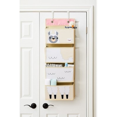3 Sprouts Hanging Wall Organizer llama Piekaramais sienas organizators