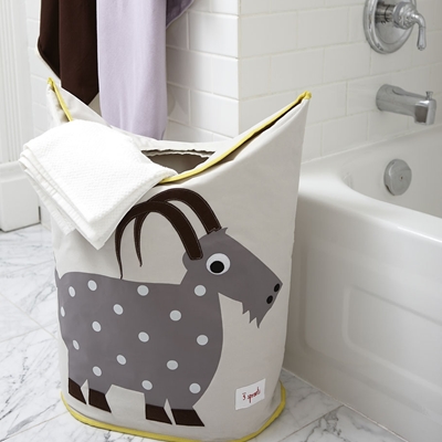 3 Sprouts Laundry Hamper goat veļas grozs