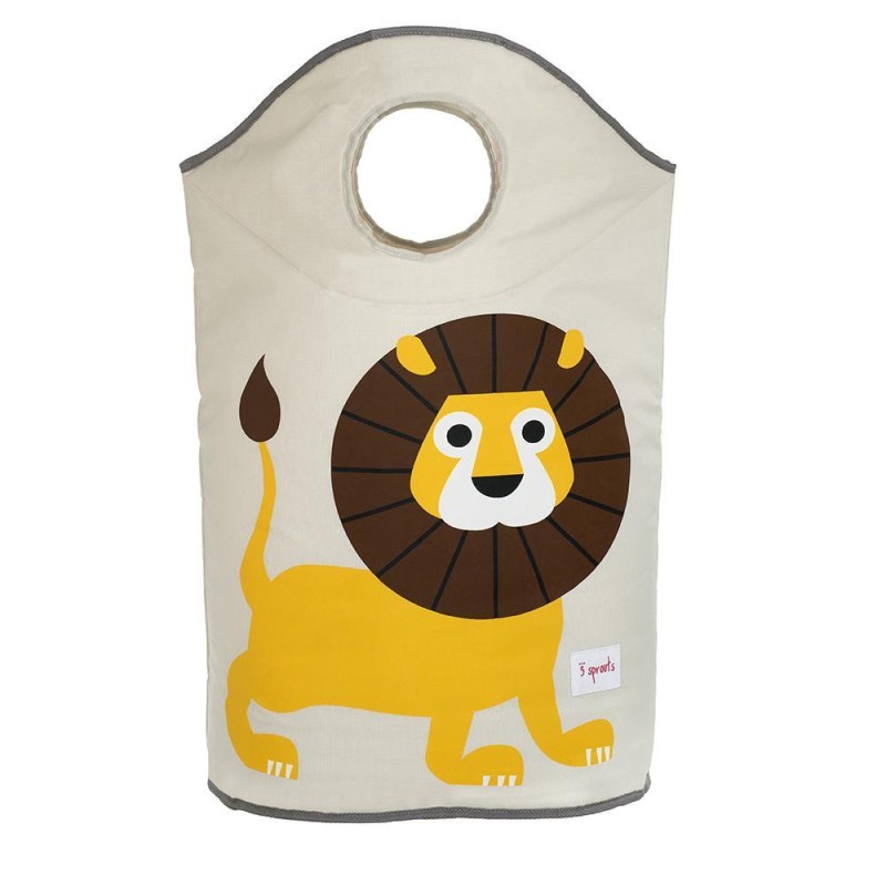 3 Sprouts Laundry Hamper Lion veļas grozs