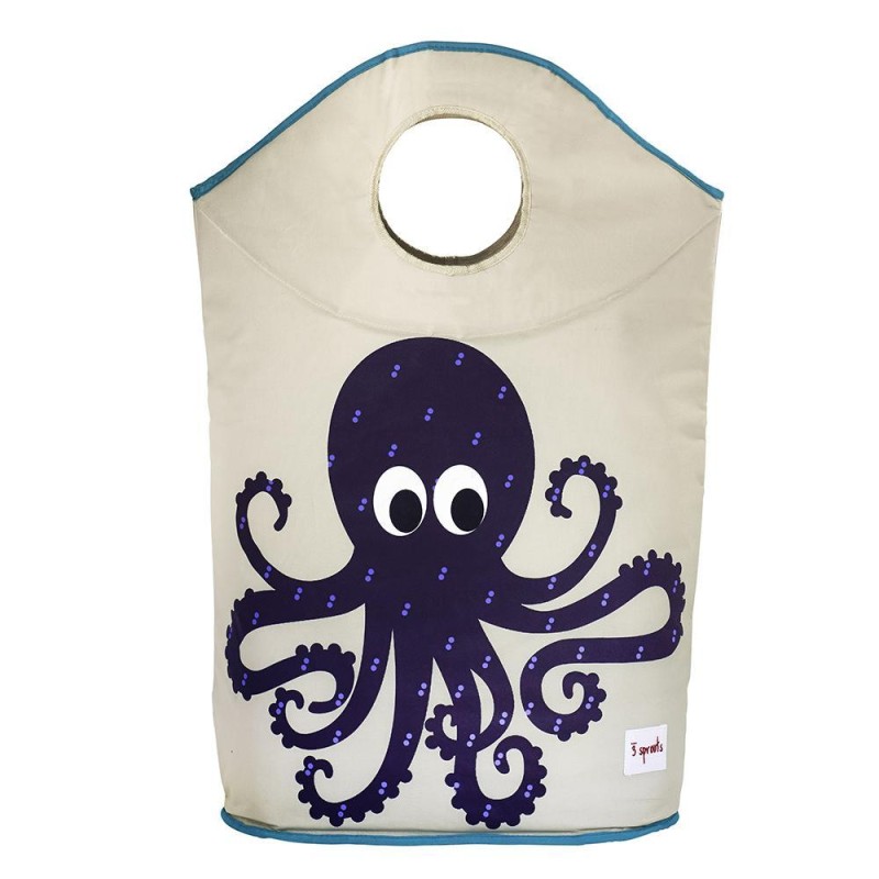 3 Sprouts Laundry Hamper veļas Grozsctopus