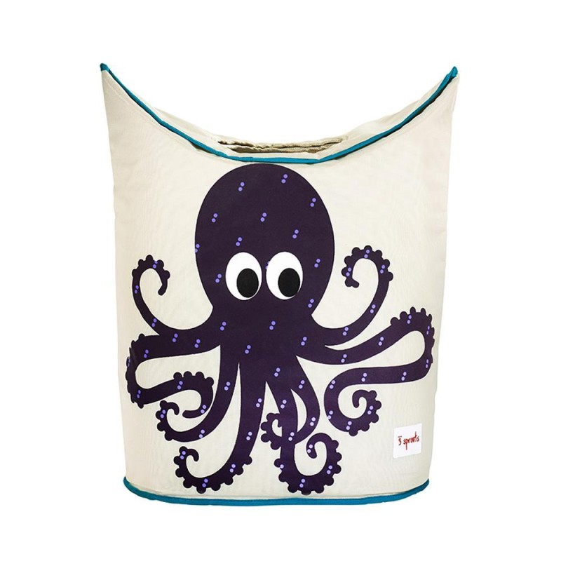 3 Sprouts Laundry Hamper veļas Grozsctopus