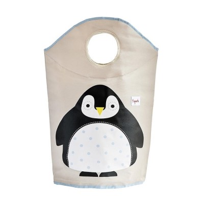 3 Sprouts Laundry Hamper Penguin veļas grozs
