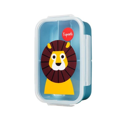 3 Sprouts Lunch Box Pusdienu kastīte Lion