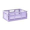 3 Sprouts Modern kokkupandav kast, suur, lilla