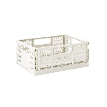 3 Sprouts Modern Folding Crate Ящик для вещей Medium Cream