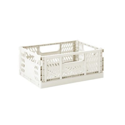 3 Sprouts Modern Folding Crate Ящик для вещей Medium Cream