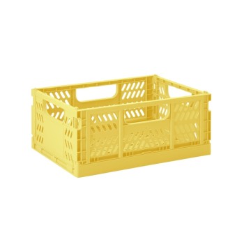 3 Sprouts Modern Folding Crate Ящик для вещей Medium Yellow