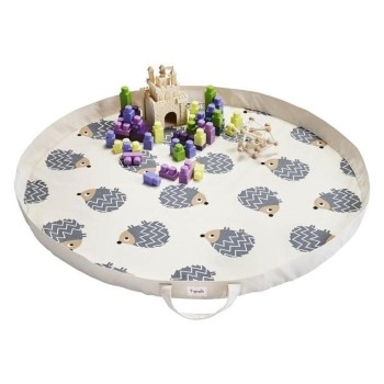 3 Sprouts Play Mat Bag Bērnu spēļu paklājs - soma Hedgehog