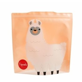 3 Sprouts Sandwich Bag Atkārtoti lietojami pārtikas maisiņi 2 gab. Llama