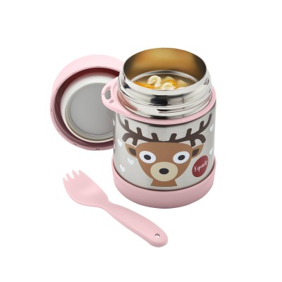 3 Sprouts Stainless Steel Food Jar Термо контейнер Deer