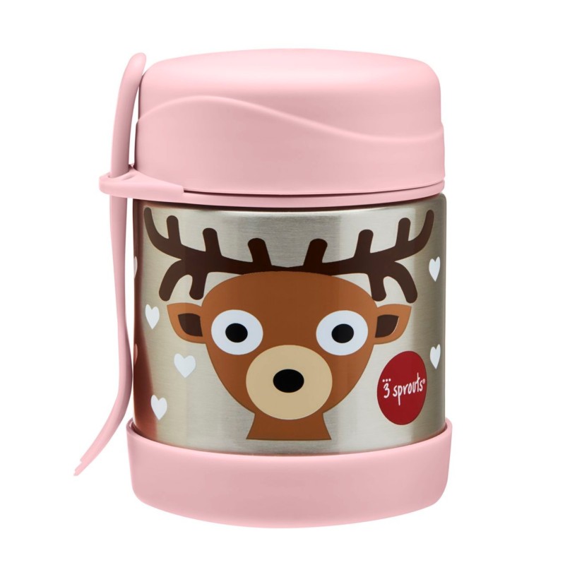 3 Sprouts Stainless Steel Food Jar Термо контейнер Deer