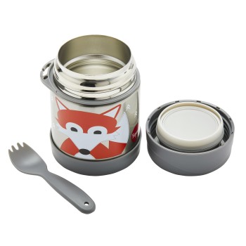 3 Sprouts Stainless Steel Food Jar Termo konteineris Fox