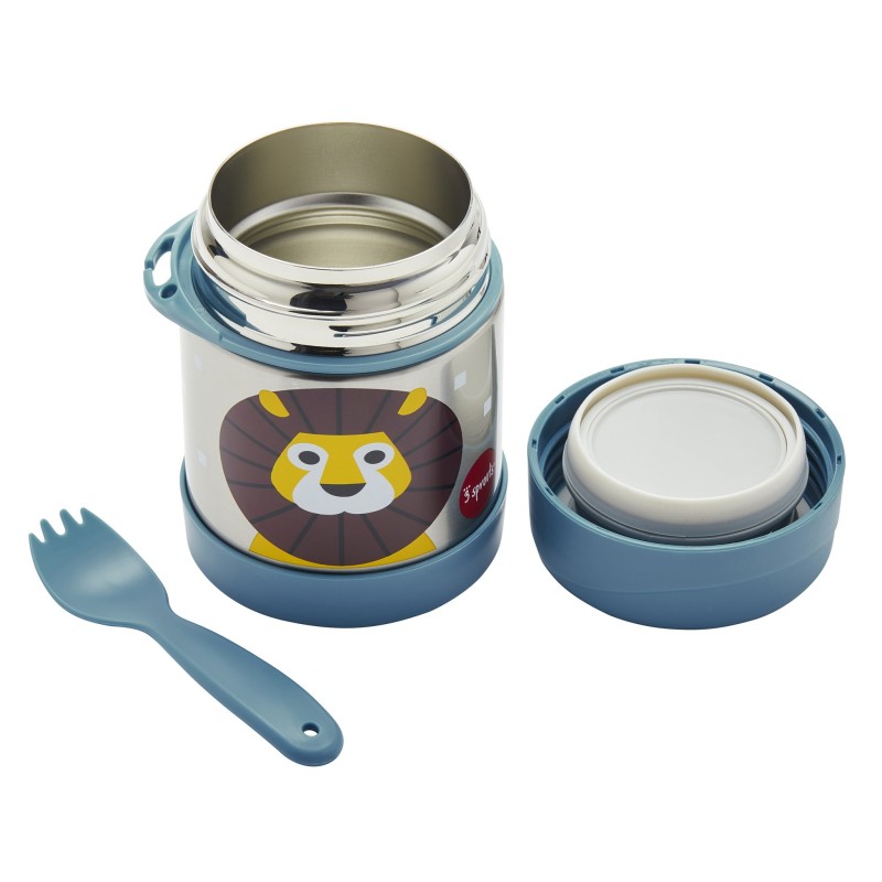 3 Sprouts Stainless Steel Food Jar Термо контейнер Lion