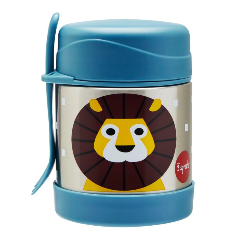 3 Sprouts Stainless Steel Food Jar Термо контейнер Lion