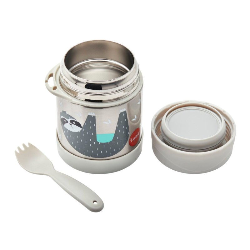 3 Sprouts Stainless Steel Food Jar Термо контейнер Sloth