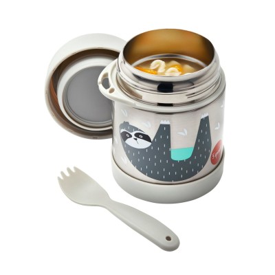 3 Sprouts Stainless Steel Food Jar Термо контейнер Sloth