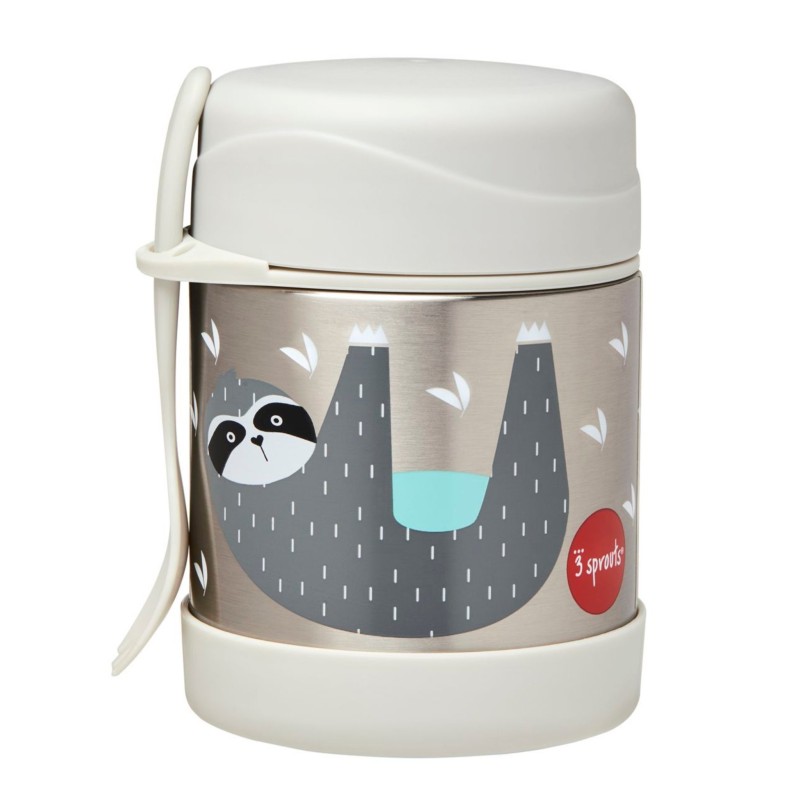 3 Sprouts Stainless Steel Food Jar Термо контейнер Sloth