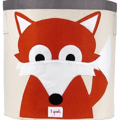 3 Sprouts Storage Bin Корзина для игрушек Fox