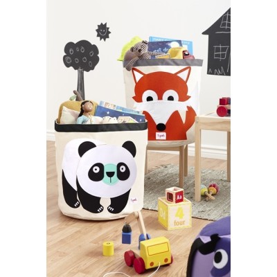 3 Sprouts Storage Bin Корзина для игрушек Panda