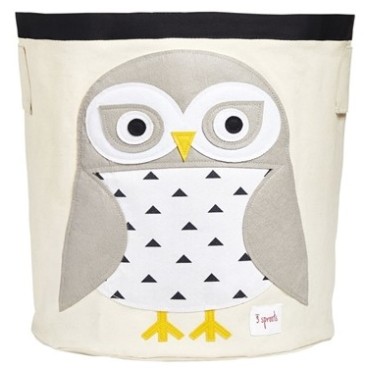 3 Sprouts Storage Bin Корзина для игрушек Snowy Owl