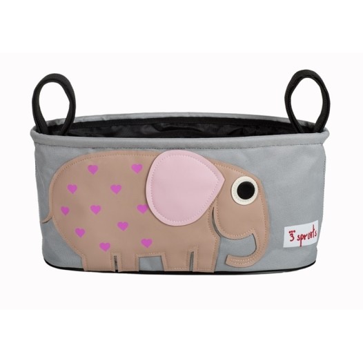 3 Sprouts Stroller Organizer Organizators ratiņiem Elephant