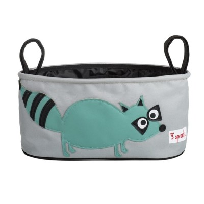 3 Sprouts Stroller Organizer Органайзер для коляски Raccoon
