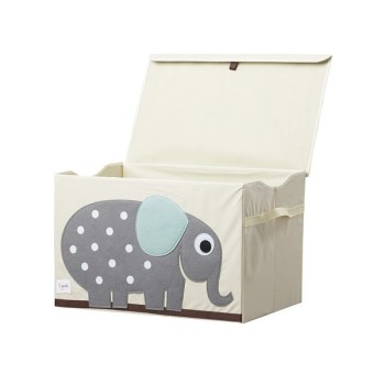 3 Sprouts Toy Chest Rotaļlietu kaste Elephant